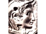 Head of Alexander the Great. 4th century BC. (M nzkabinett, Berlin).
