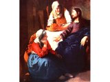 Christ in the House of Martha and Mary by Vermeer (1632-1675), National Gallery of Scotland, Edinburgh