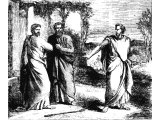 Zechariah having broken his staff, receives thirty pieces of silver - Zech.9.10-14